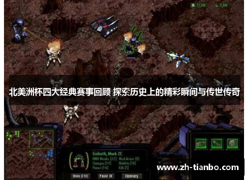 北美洲杯四大经典赛事回顾 探索历史上的精彩瞬间与传世传奇 北美洲杯四大经典赛事回顾 探索历史上的精彩瞬间与传世传奇